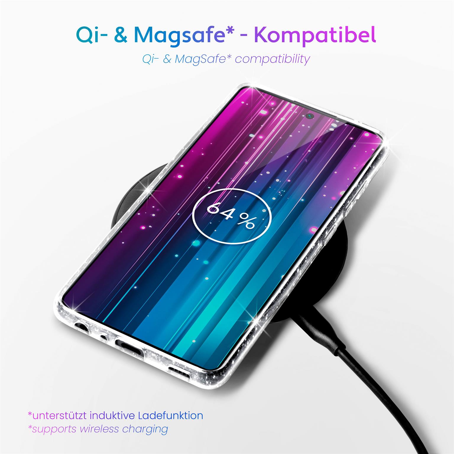 moex Sparky Case Redmi Note 10 Pro mit Glitzer Design – Weiteres Produktbild 7