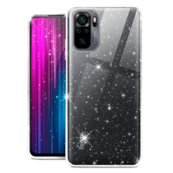 moex Sparky Case Redmi Note 10 mit Glitzer Design – CLEAR