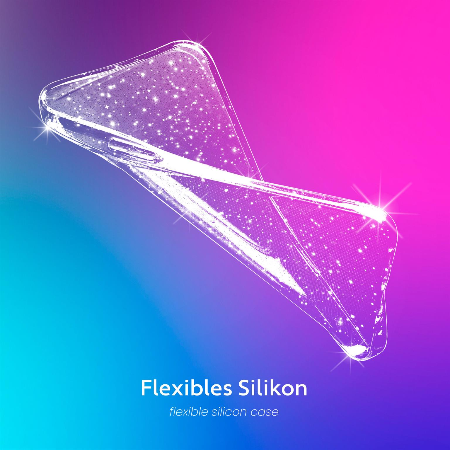 moex Sparky Case Redmi Note 10 mit Glitzer Design – Weiteres Produktbild 8