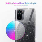 moex Sparky Case Redmi Note 10S mit Glitzer Design – Weiteres Produktbild 5