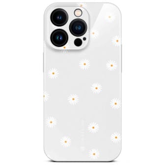 ONEFLOW Splash Cover iPhone 15 Pro Design Muster – Daisy Delight ONEFLOW Splash Cover iPhone 15 Pro Design Muster – Daisy Delight
