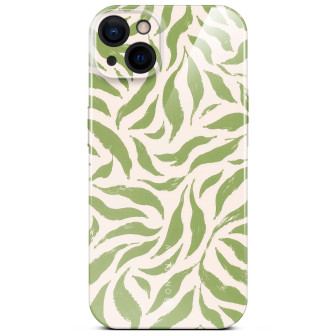 ONEFLOW ONEFLOW Splash Cover iPhone 15 Design Muster – Olive Edit