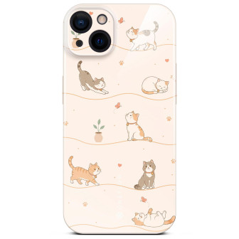 ONEFLOW ONEFLOW Splash Cover iPhone 15 Design Muster – Catnap Club