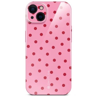 ONEFLOW ONEFLOW Splash Cover iPhone 15 Design Muster – Berry Dots