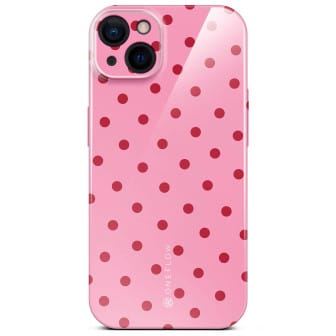 ONEFLOW ONEFLOW Splash Cover iPhone 15 Design Muster – Berry Dots