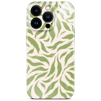 ONEFLOW ONEFLOW Splash Cover iPhone 16 Pro Design Muster – Olive Edit