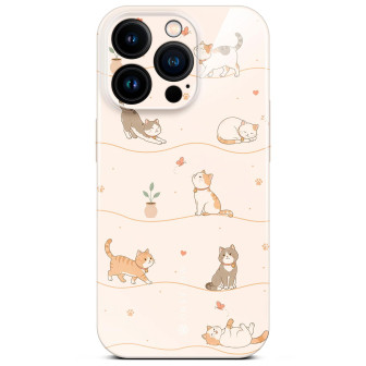 ONEFLOW ONEFLOW Splash Cover iPhone 16 Pro Design Muster – Catnap Club
