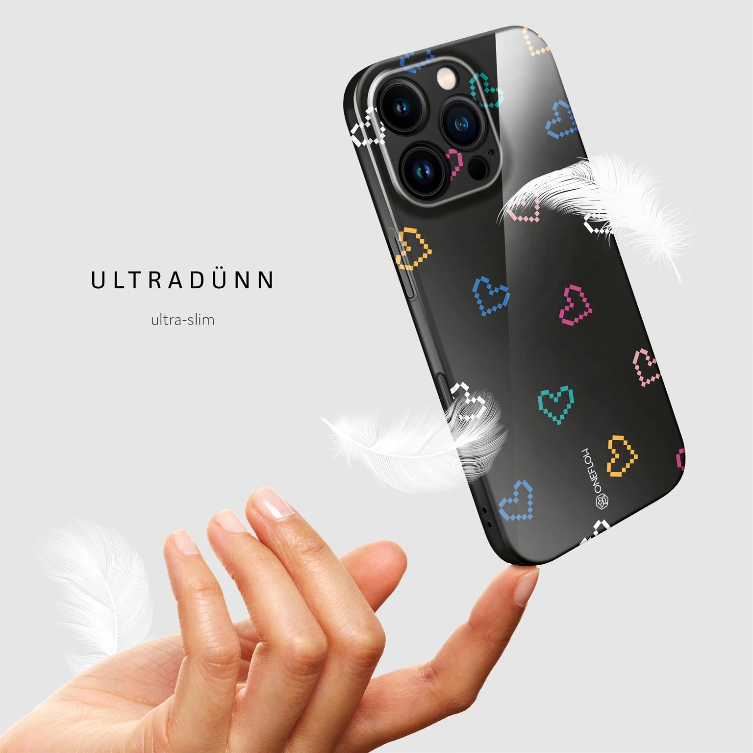 ONEFLOW Splash Cover iPhone 16 Pro Design Muster – Weiteres Produktbild 4