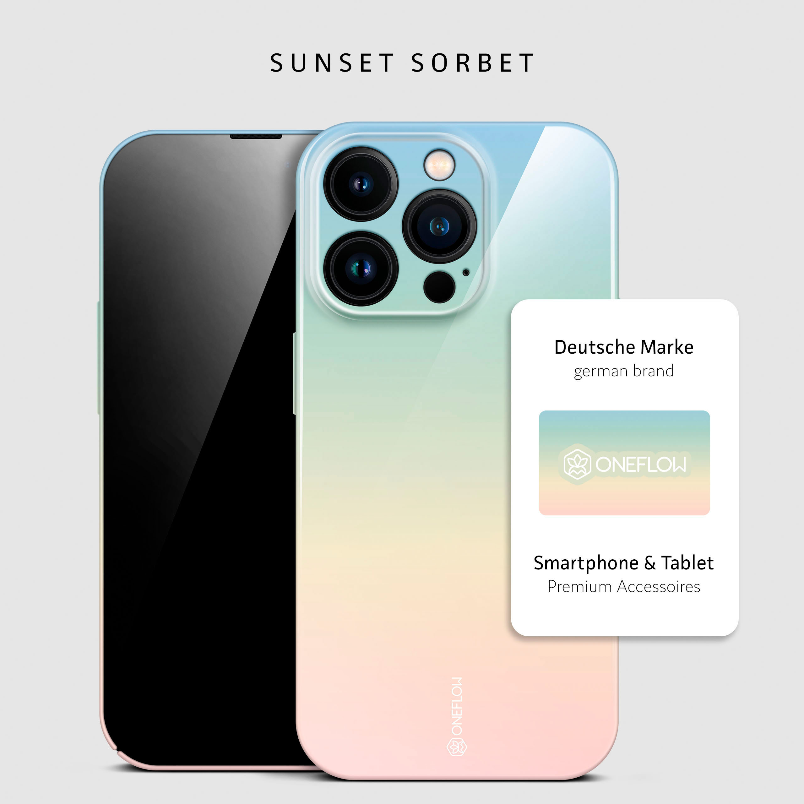 ONEFLOW Splash Cover iPhone 16 Pro Design Muster – Weiteres Produktbild 3