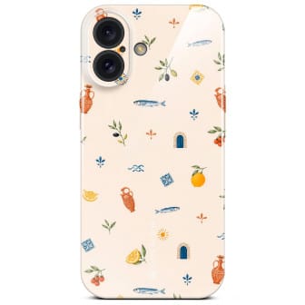 ONEFLOW ONEFLOW Splash Cover iPhone 16 Design Muster – Island Market