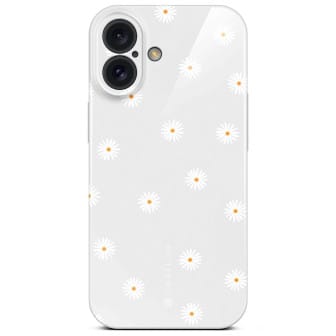 ONEFLOW ONEFLOW Splash Cover iPhone 16 Design Muster – Daisy Delight