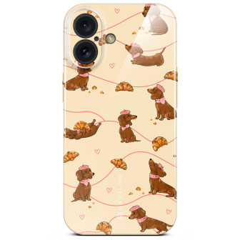 ONEFLOW ONEFLOW Splash Cover iPhone 16 Design Muster – Doxie Deluxe