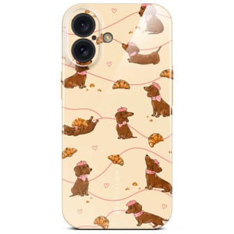 ONEFLOW ONEFLOW Splash Cover iPhone 16 Design Muster – Doxie Deluxe