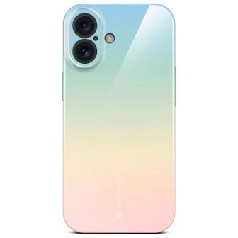 ONEFLOW ONEFLOW Splash Cover iPhone 16 Design Muster – Sunset Sorbet