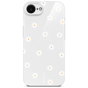 ONEFLOW Splash Cover iPhone 16e Design Muster – Daisy Delight