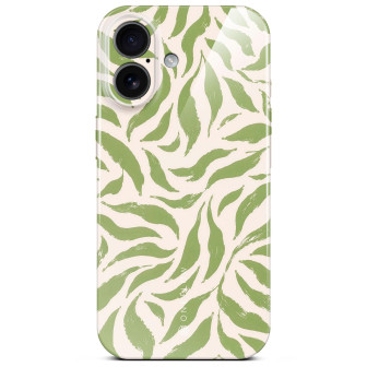 ONEFLOW ONEFLOW Splash Cover iPhone 17 Design Muster – Olive Edit