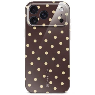 ONEFLOW Splash Cover iPhone 18 Pro Max Design Muster – Espresso Sprinkles ONEFLOW Splash Cover iPhone 18 Pro Max Design Muster – Espresso Sprinkles