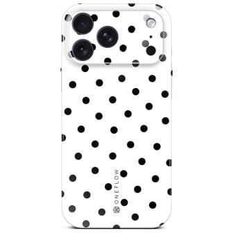 ONEFLOW Splash Cover iPhone 18 Pro Max Design Muster – Polka Noir ONEFLOW Splash Cover iPhone 18 Pro Max Design Muster – Polka Noir