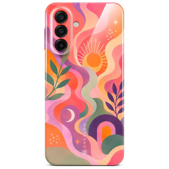 ONEFLOW Splash Cover Samsung Galaxy A17 (4G) Design Muster – Peach Eclipse
