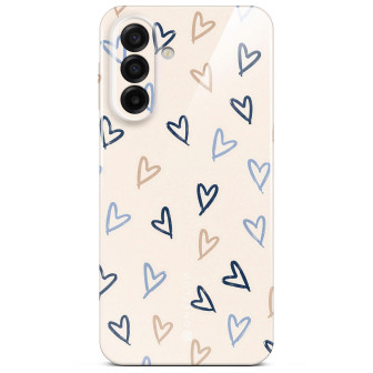 ONEFLOW Splash Cover Samsung Galaxy A17 5G Design Muster – Denim Doodles