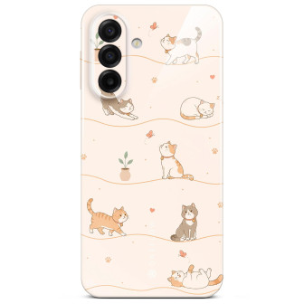 ONEFLOW Splash Cover Samsung Galaxy A17 5G Design Muster – Catnap Club