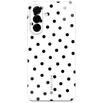 ONEFLOW Splash Cover Samsung Galaxy A37 5G Design Muster – Polka Noir