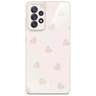 ONEFLOW ONEFLOW Splash Cover Samsung Galaxy A52 5G Design Muster – Latte Love