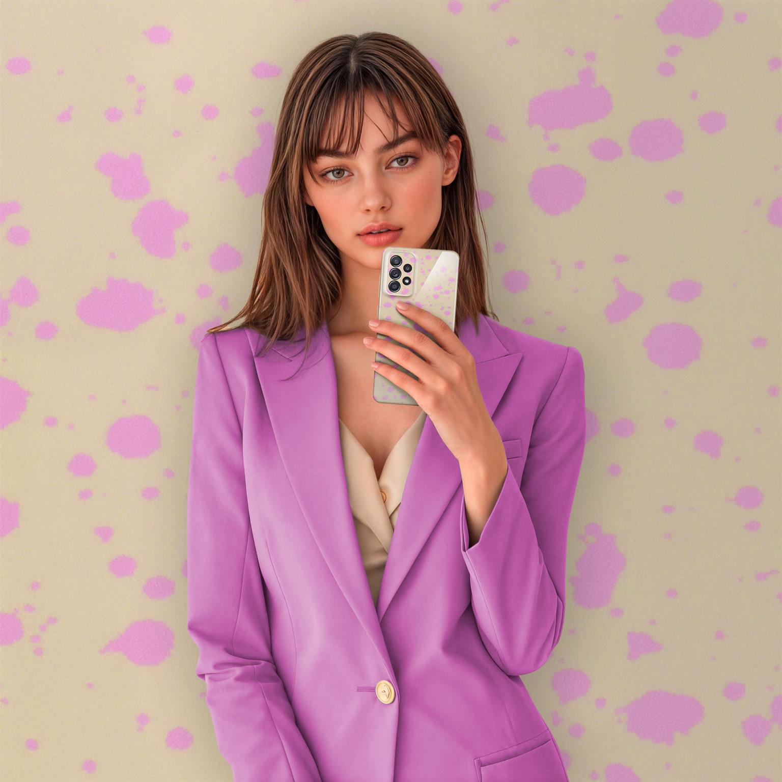 ONEFLOW Splash Cover Samsung Galaxy A52 5G Design Muster – Weiteres Produktbild 2