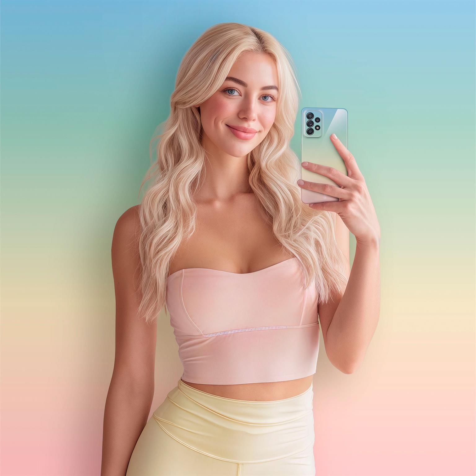ONEFLOW Splash Cover Samsung Galaxy A52 5G Design Muster – Weiteres Produktbild 2
