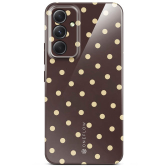 ONEFLOW ONEFLOW Splash Cover Samsung Galaxy A54 5G Design Muster – Espresso Sprinkles
