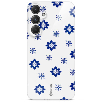ONEFLOW ONEFLOW Splash Cover Samsung Galaxy A55 5G Design Muster – Porcelain Pop