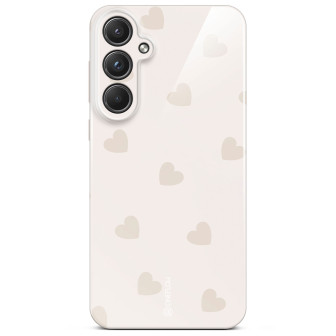 ONEFLOW Splash Cover Samsung Galaxy A55 5G Design Muster – Latte Love ONEFLOW Splash Cover Samsung Galaxy A55 5G Design Muster – Latte Love