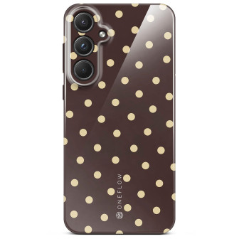 ONEFLOW ONEFLOW Splash Cover Samsung Galaxy A55 5G Design Muster – Espresso Sprinkles