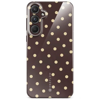 ONEFLOW ONEFLOW Splash Cover Samsung Galaxy A55 5G Design Muster – Espresso Sprinkles