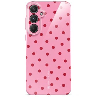 ONEFLOW ONEFLOW Splash Cover Samsung Galaxy A55 5G Design Muster – Berry Dots