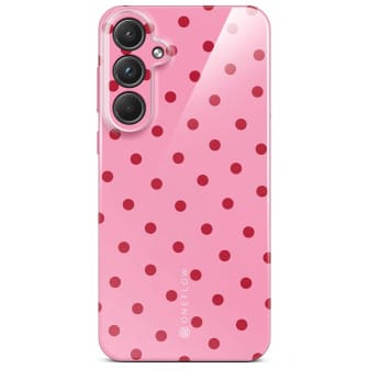 ONEFLOW ONEFLOW Splash Cover Samsung Galaxy A55 5G Design Muster – Berry Dots