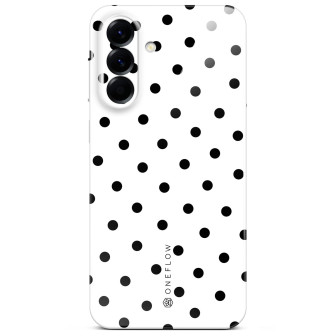 ONEFLOW Splash Cover Samsung Galaxy A56 5G Design Muster – Polka Noir