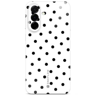 ONEFLOW Splash Cover Samsung Galaxy A57 5G Design Muster – Polka Noir ONEFLOW Splash Cover Samsung Galaxy A57 5G Design Muster – Polka Noir