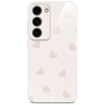 ONEFLOW Splash Cover Samsung Galaxy S23 Design Muster – Latte Love ONEFLOW Splash Cover Samsung Galaxy S23 Design Muster – Latte Love