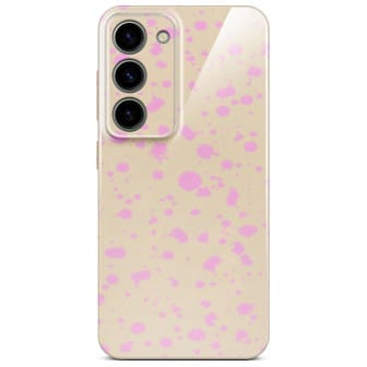 ONEFLOW ONEFLOW Splash Cover Samsung Galaxy S23 Design Muster – Blush Pop