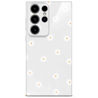 ONEFLOW Splash Cover Samsung Galaxy S24 Ultra Design Muster – Daisy Delight ONEFLOW Splash Cover Samsung Galaxy S24 Ultra Design Muster – Daisy Delight