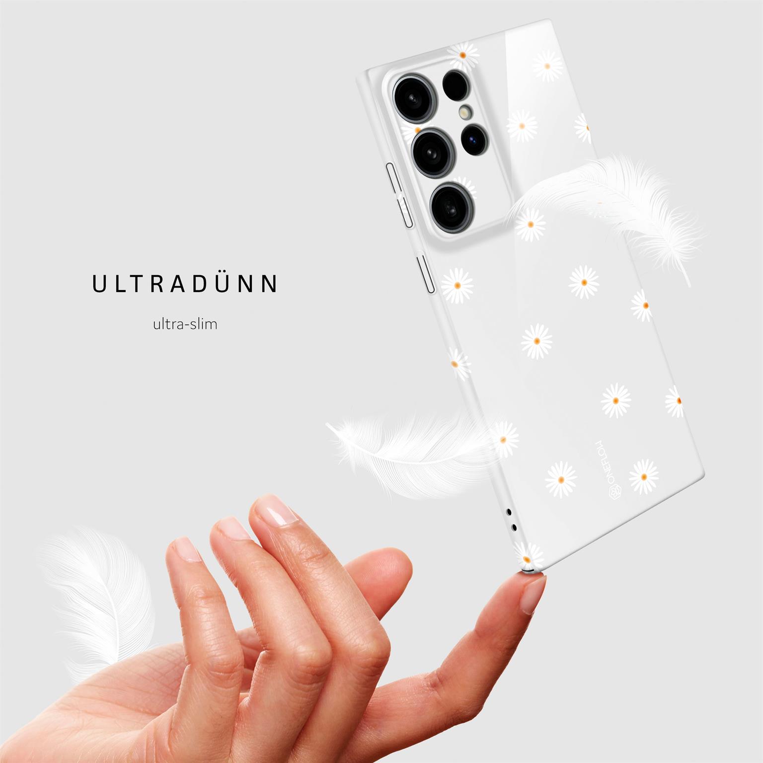 ONEFLOW Splash Cover Samsung Galaxy S24 Ultra Design Muster – Weiteres Produktbild 5