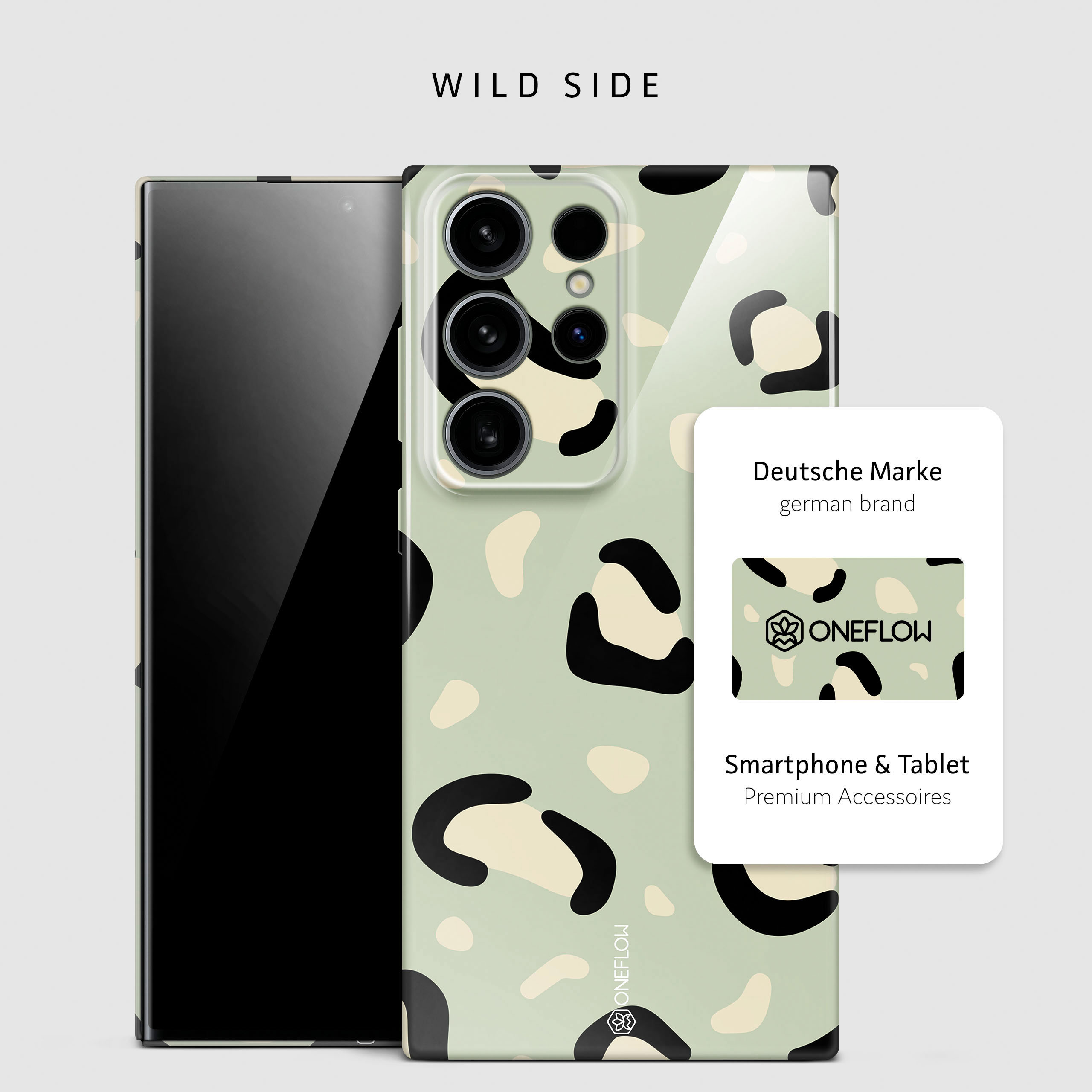 ONEFLOW Splash Cover Samsung Galaxy S24 Ultra Design Muster – Weiteres Produktbild 4