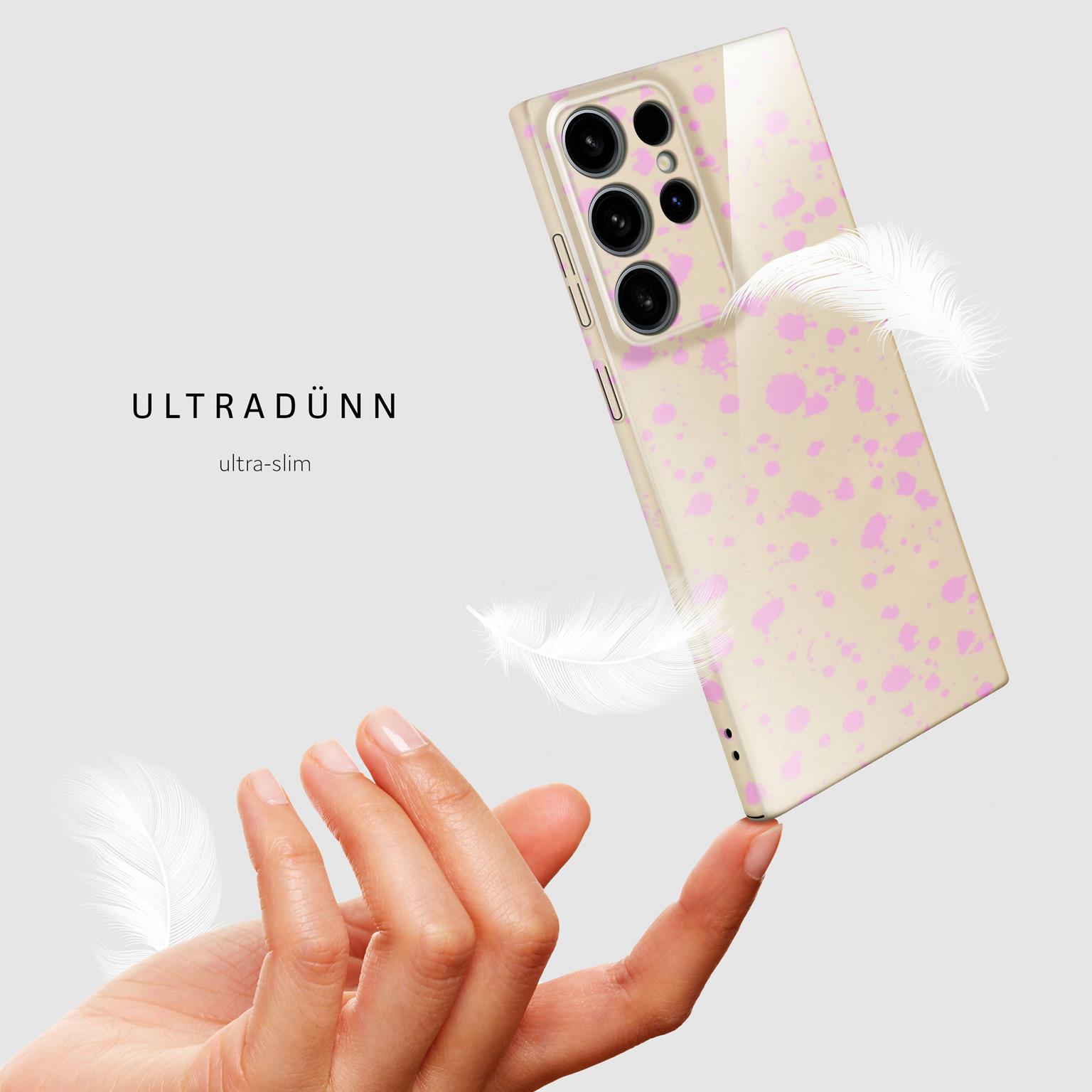 ONEFLOW Splash Cover Samsung Galaxy S24 Ultra Design Muster – Weiteres Produktbild 5
