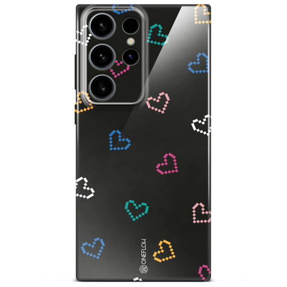 ONEFLOW Splash Cover Samsung Galaxy S24 Ultra Design Muster – Weiteres Produktbild 1