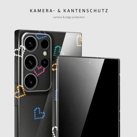 ONEFLOW Splash Cover Samsung Galaxy S24 Ultra Design Muster – Weiteres Produktbild 2