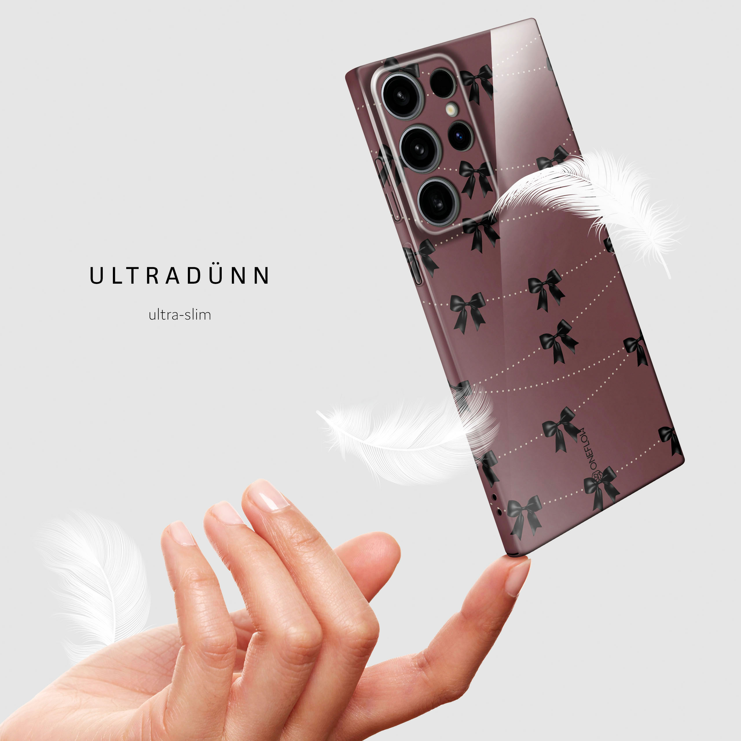ONEFLOW Splash Cover Samsung Galaxy S24 Ultra Design Muster – Weiteres Produktbild 5