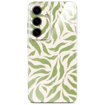 ONEFLOW Splash Cover Samsung Galaxy S24 Design Muster – Olive Edit