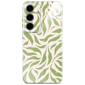 ONEFLOW ONEFLOW Splash Cover Samsung Galaxy S24 Design Muster – Olive Edit