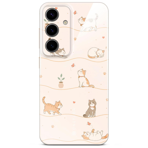 ONEFLOW Splash Cover Samsung Galaxy S24 Design Muster – Weiteres Produktbild 1